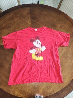 Vintage Mickey Mouse shirt, Men's Large *
